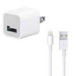 iPhone Lightning to USB Cable & 5W Power Adapter Bundle (Original)