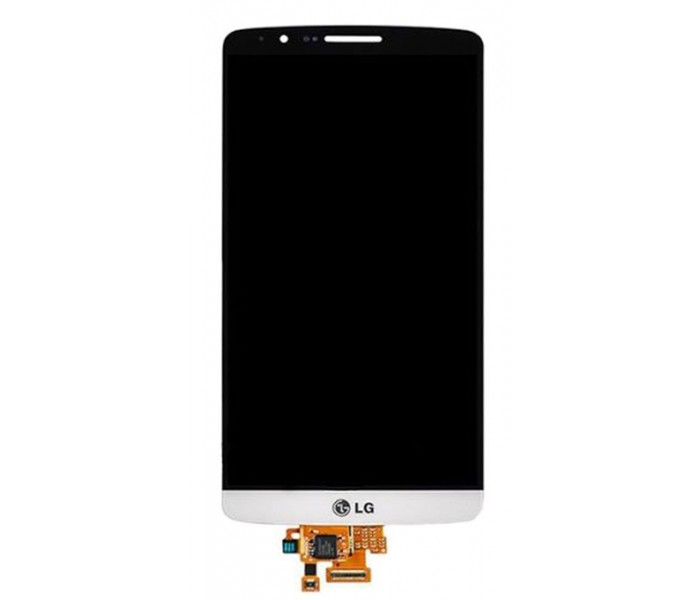 LG G3 LCD Screen Touch Digitizer Assembly (White)