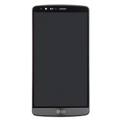 LG G3 LCD Screen Digitizer with Front Frame (Black)