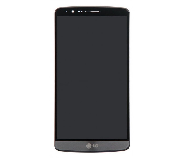 LG G3 LCD Screen Digitizer with Front Frame (Black)