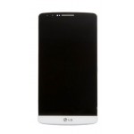 LG G3 LCD Screen Digitizer with Front Frame (White)