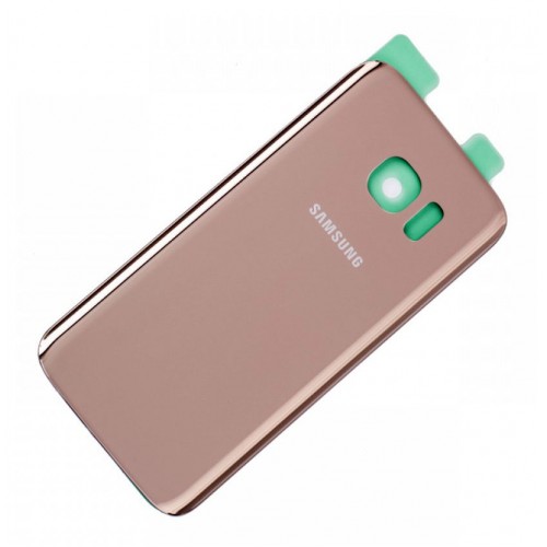 En tekort reservoir Samsung Galaxy S7 Back Glass (Gold)