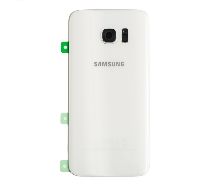 residu Eenheid taal Samsung Galaxy S7 Edge Back Glass - White