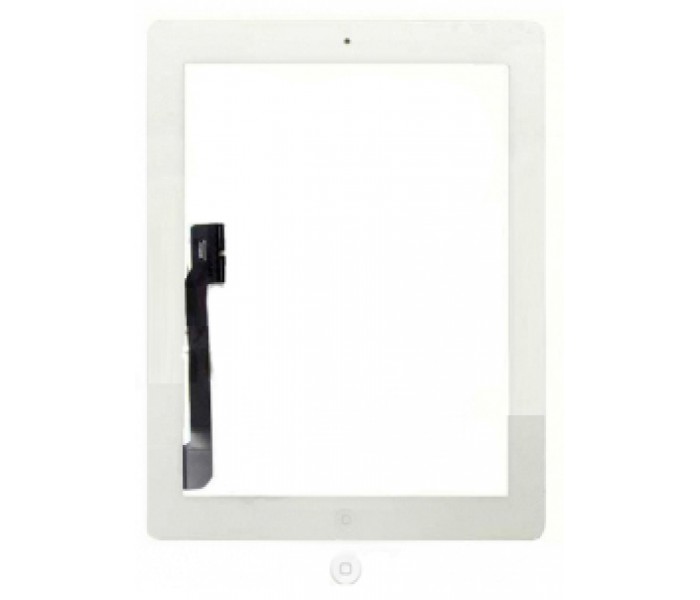 Black Touch Digitizer Home Button Adhesive Camera Bracket for iPad 3 iPad 4 